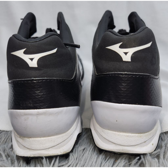 Mizuno | baseball Cleats | Mens | Size 10.5 | Black - Picture 4 of 6
